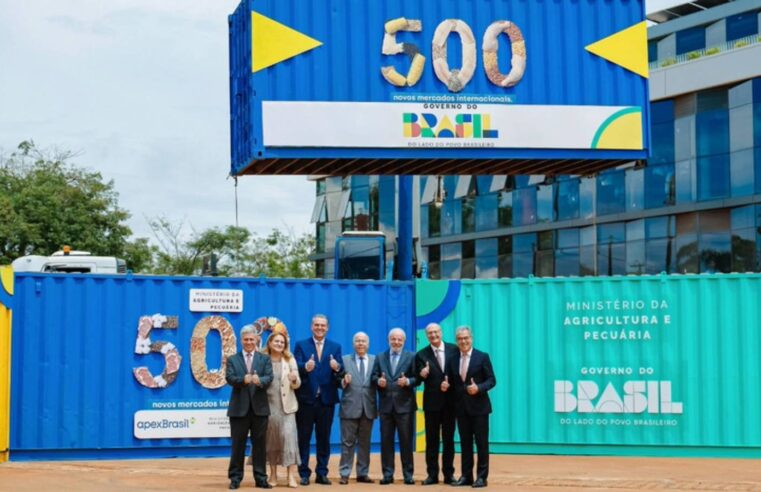 Governo Federal celebra abertura de mais de 500 novos mercados para o agro brasileiro