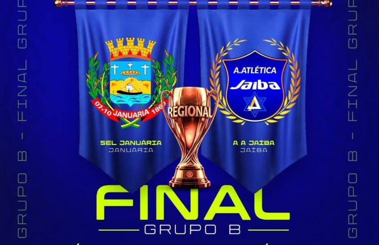 Seleção de Januária faz primeiro jogo da final da Copa Regional