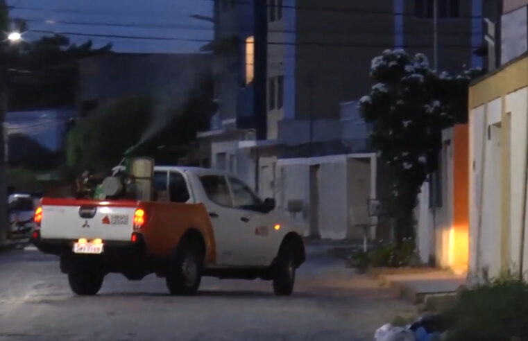 Carro Fumacê começa a circular na cidade