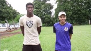 Jovens promessas do futebol de nossa região visitam a cidade