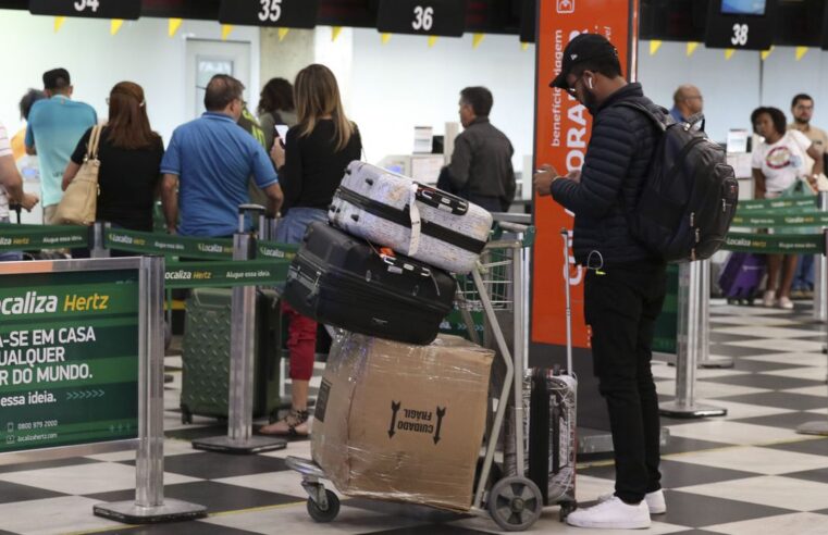Senado aprova gratuidade no despacho de bagagens