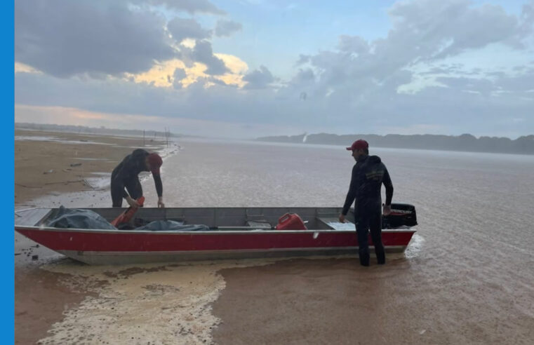 Homem pula do barco para nadar e morre afogado