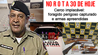 Cerco implacável: foragido perigoso capturado e armas apreendidas