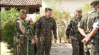 General da 4ª Região Militar visita o Tiro de Guerra de Januária