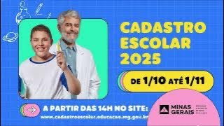 Cadastramento Escolar. Cuidado para não perder o prazo