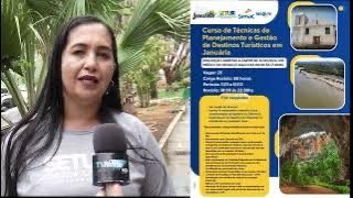 Cursos na área do turismo são ofertados para Januária