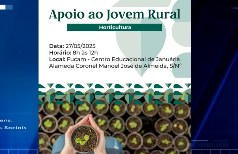 Projeto de Apoio ao Jovem Rural acontecerá na Fucam