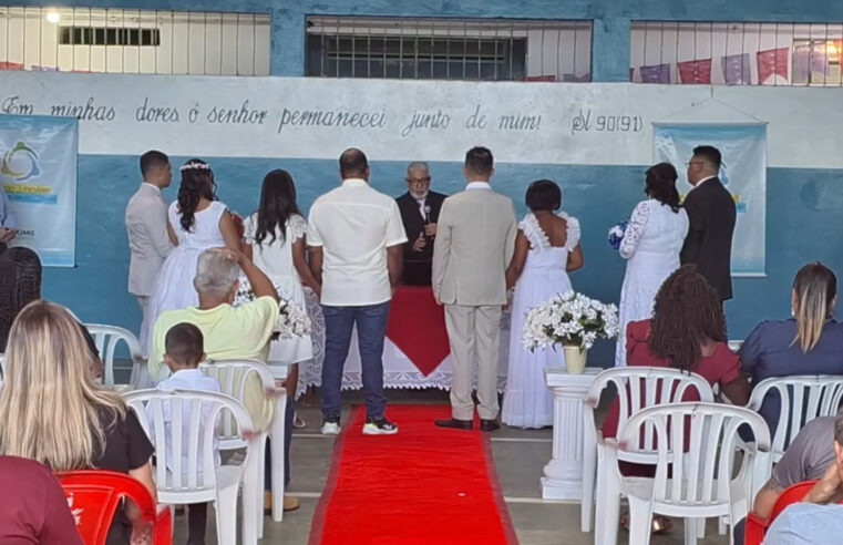 CEJUSC promove casamento na APAC de Januária