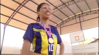 Conheça a atleta de Januária medalha de ouro no salto em altura no JEMG