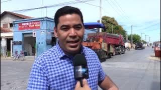 Prefeitura de Januária usa recursos próprios para recapeamento de vias movimentadas