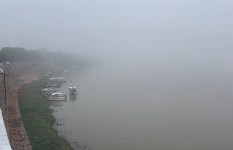 Forte neblina cobriu São Francisco