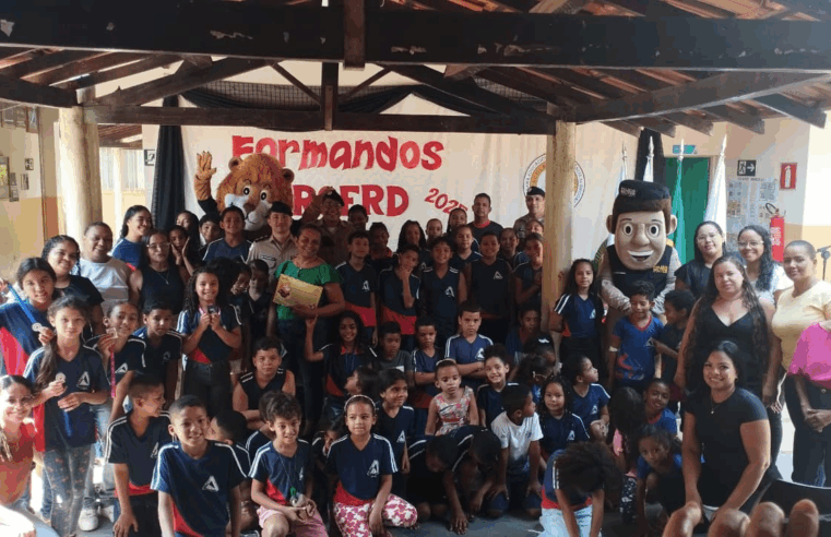 PM realiza mais uma formatura do Proerd em Itacarambi