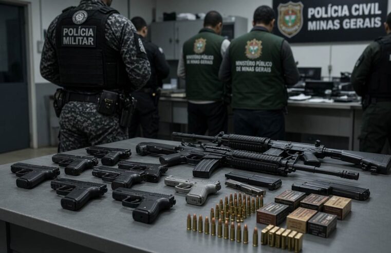 Operação Vulcano. Sete condenados por comércio de armas. Ação teve mandados em Januária e MOC