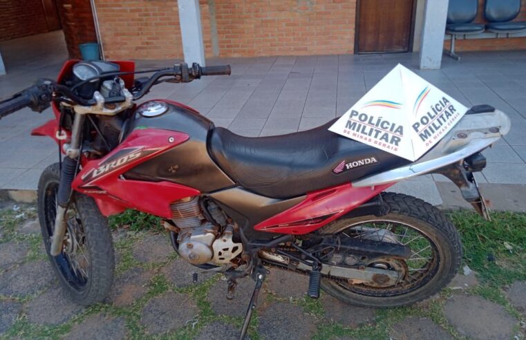 PM recupera mais uma motocicleta