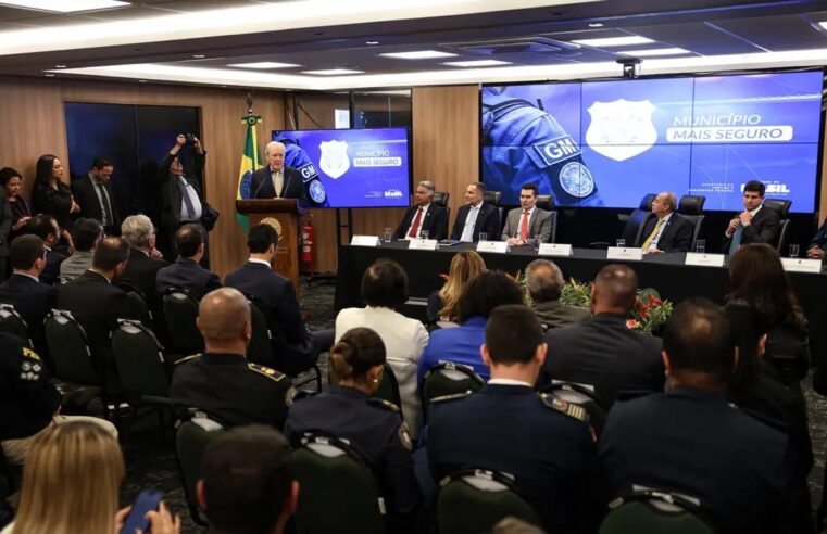 Governo anuncia mais de R$ 170 milhões pelo Programa Município Mais Seguro; Guardas municipais serão reforçadas