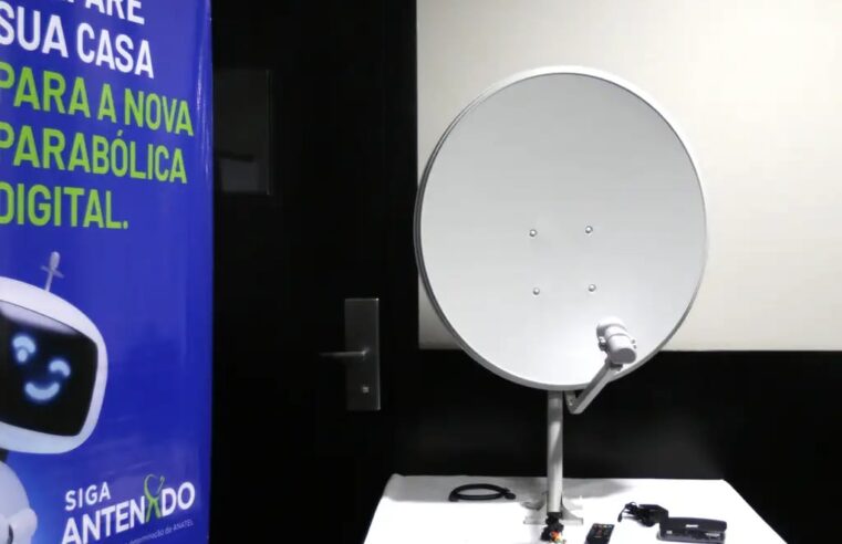 Moradores de 108 cidades já podem agendar a instalação gratuita de parabólicas