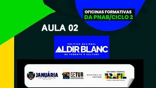 Aula 02 – Oficinas Formativas da PNAB – Ciclo 2 / Januária – MG