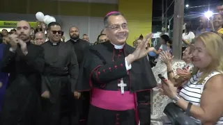 6º Bispo da Diocese de Januária é recebido com muita alegria pelos fiéis