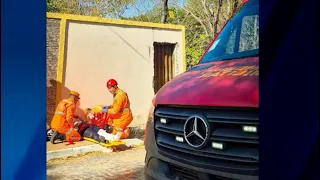 Derramamento de óleo em avenida provoca vários acidentes
