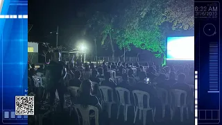 Exibição de filmes na Escola Caio Martins