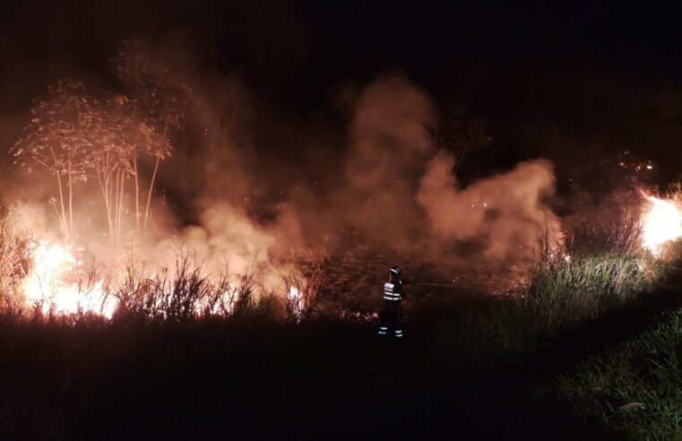 Giro incêndio no Norte Minas .