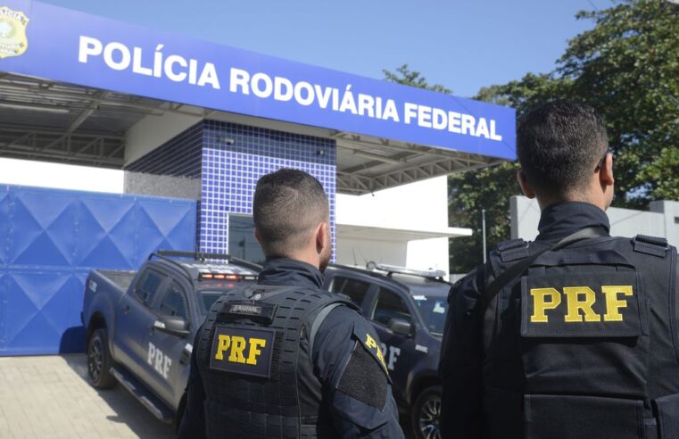 Novo aplicativo da Polícia Rodoviária Federal tem botão de emergência.