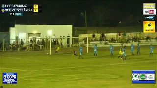 Empate entre as seleções de Januária e Varzelândia. Confira os gols