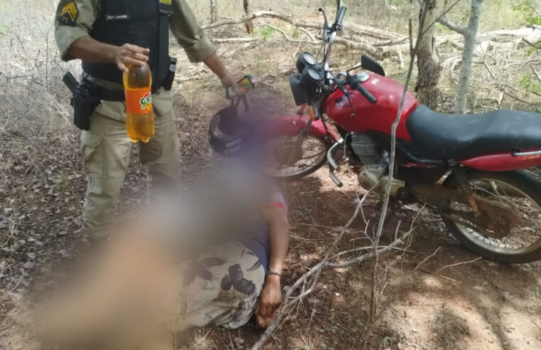 Motocicleta furtada na avenida Leão XII é recuperada pela PM