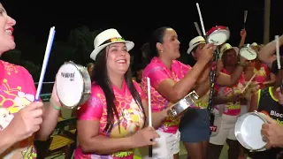 Como foi o aquecimento do minhocão no largo dos eventos na orla do Velho Chico