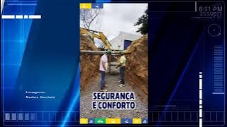 Importante obra de drenagem é realizada pela Prefeitura