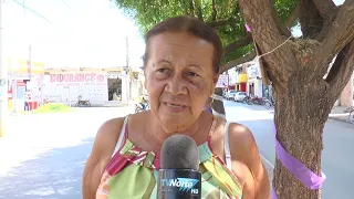 Violência contra a mulher. Ação de conscientização chama a atenção na cidade