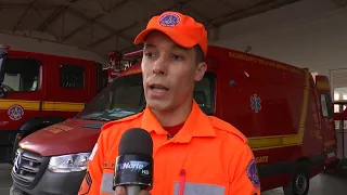 Bombeiro explica como foi socorrer homem desaparecido por sete dias