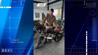 PM tira dúvidas sobre a moto elétrica