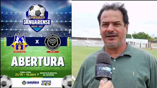 Abertura do campeonato januarense de futebol ocorre nesta terça-feira