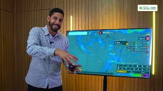 Altas temperaturas e chuvas isoladas. A previsão para os próximos dias