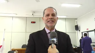 Presidente do TRE visita Januária e fala a TV Norte