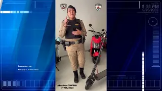 PM orienta. Veículos elétricos serão fiscalizados