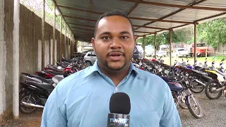 Leilão de veículos apreendidos pelo Detran. Visitações estão abertas