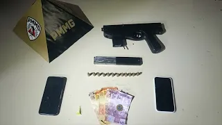 Homens presos em Januária. Estavam em cavalgada com arma de uso restrito