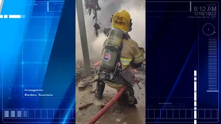 Bombeiros controlam incêndio em casa no bairro Lagoa do Velho Chico
