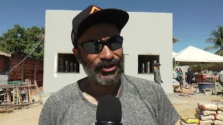 Missão Norte Americana em Januária para construção de igreja