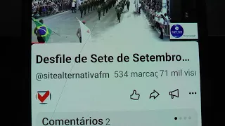Sete de setembro reúne comunidade em Januária e transmissão ao vivo supera 70 mil visualizações