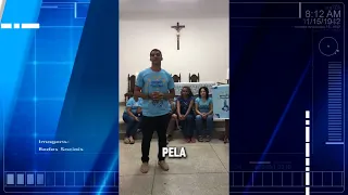 Grupo de Oração da Unidade hoje na comunidade de Barreiro