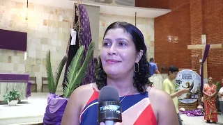 Emoção na procissão do encontro da quarta-feira Santa