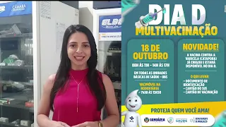 Dia D de multivacinação acontece neste sábado