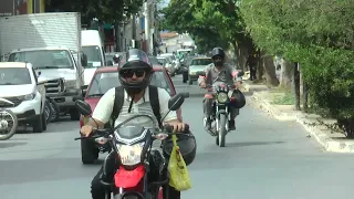 Ação para redução de acidentes no trânsito na Praça Tiradentes