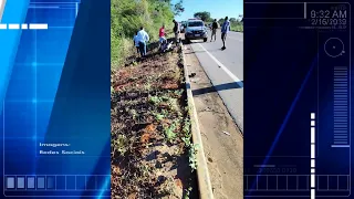 Motociclista morre em acidente entre Manga e Montalvânia