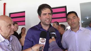 Secretário Estadual de Saúde participa de inaugurações em Januária