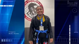 Filha de januarense praticante de jiu jitsu é medalha de prata em Portugal