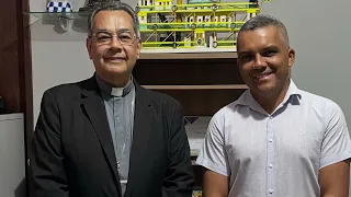 Bispo participa de reunião em Pedras de Maria da Cruz